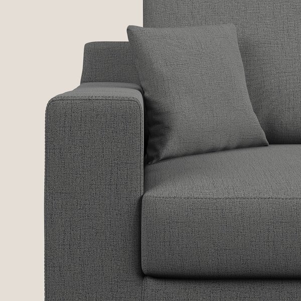 Michael Divano in tessuto impermeabile antimacchia T03 grigio