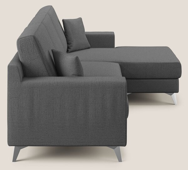 Michael Divano angolare REVERSIBILE in tessuto impermeabile T03 grigio