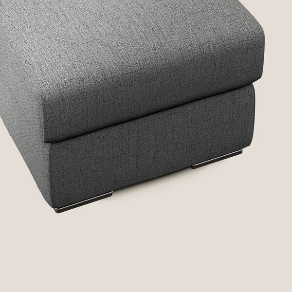 Sun pouf apribile contenitore in tessuto impermeabile fiammato T03 gri