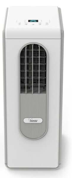 Bimar Condizionatore Portatile 1800 BTU/h Climatizzatore solo Freddo Funzione Deumidificatore Gas R290 con Telecomando e Timer colore Bianco - INB-
