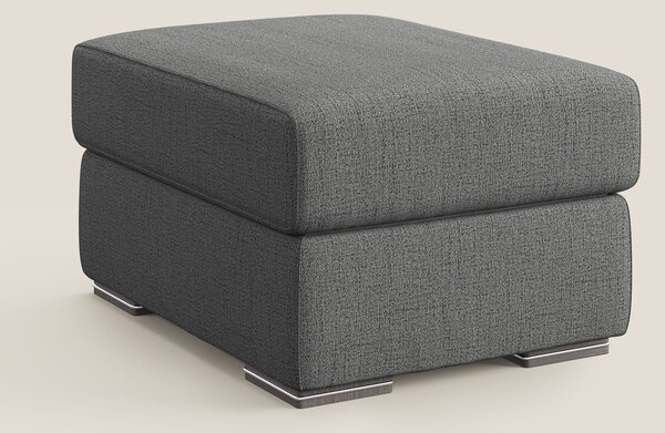 Sun pouf apribile contenitore in tessuto impermeabile fiammato T03 gri
