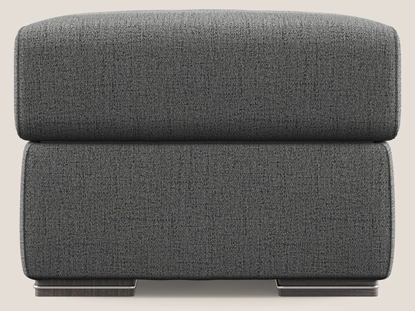 Sun pouf apribile contenitore in tessuto impermeabile fiammato T03 gri