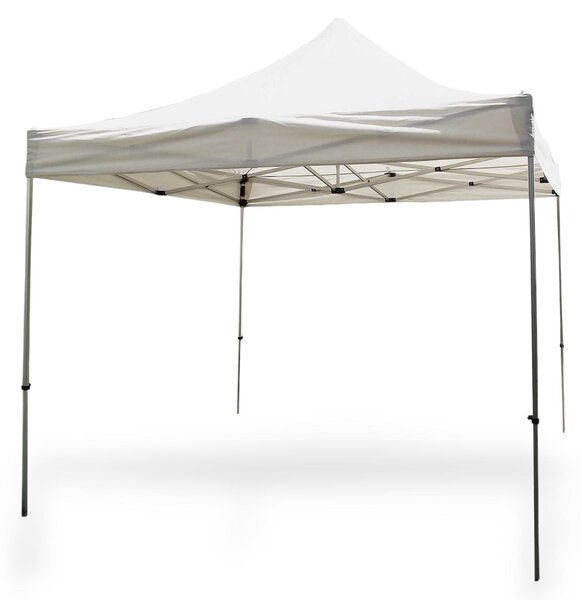 Gazebo in acciaio 3x3 mt con struttura telescopica in acciaio e telo in poliestere con sacca per il trasporto Katrina