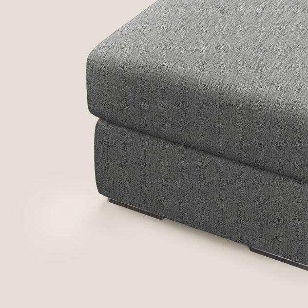 Sun pouf apribile contenitore in tessuto impermeabile fiammato T03 gri