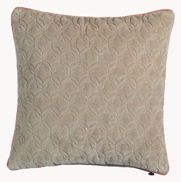 Cuscino reversibile in velluto di cotone Quilty Dreams