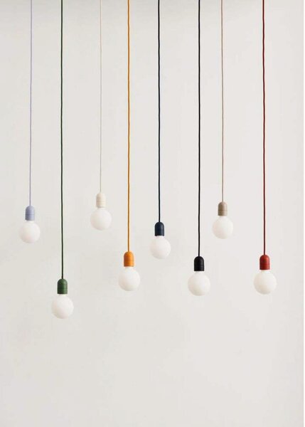 Lampada a sospensione HAY, Common, dimmerabile, Blu, Soggiorno, Plastica