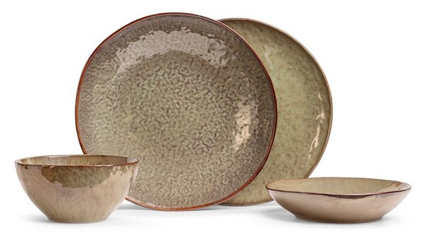 Set da pranzo in gres 16 pezzi Nephrite - Bonami Selection