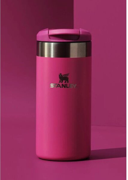 Tazza termica rosa in acciaio inox 350 ml AeroLight™ Transit Mug Violet Blossom – Stanley