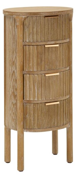 Cassettiera Goteborg, linee morbide e tre pratici cassetti MODELLO GOTEBORG Dimensioni 36x33x h 82 cm Peso 11 kg La struttura in metallo e legno finitura legno naturale