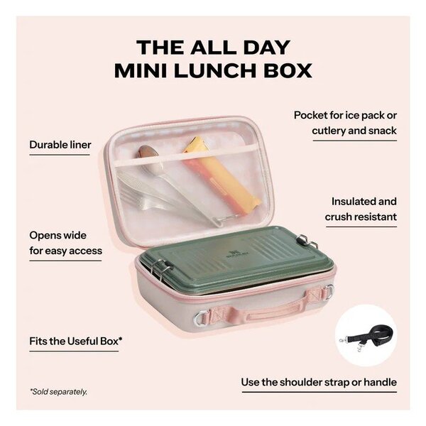 Portapranzo All Day Arista Mini Lunch Box Rose Quartz – Stanley