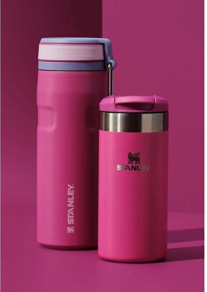 Tazza termica rosa in acciaio inox 350 ml AeroLight™ Transit Mug Violet Blossom – Stanley
