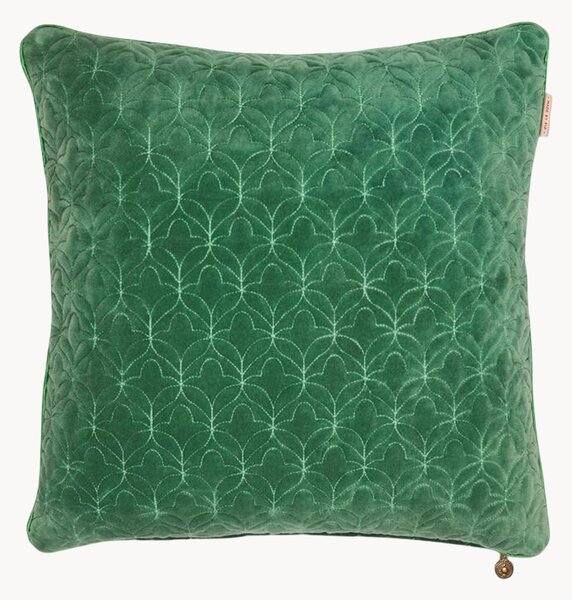 Cuscino reversibile in velluto di cotone Quilty Dreams