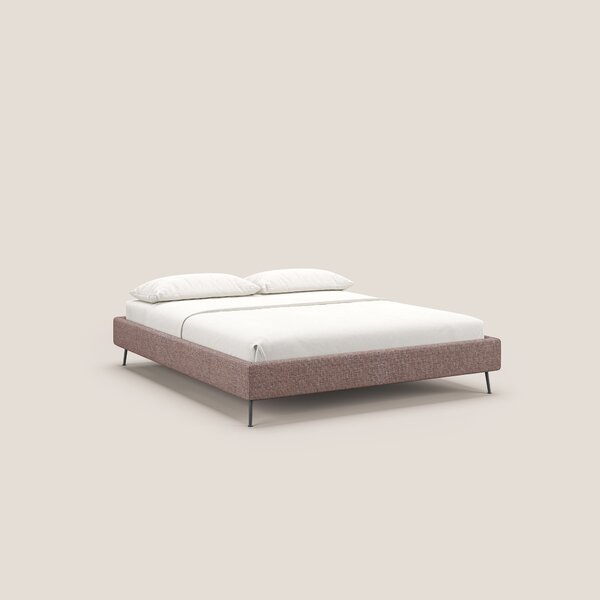 Steve sommier giroletto piedi alti in tessuto impermeabile T10 rosa