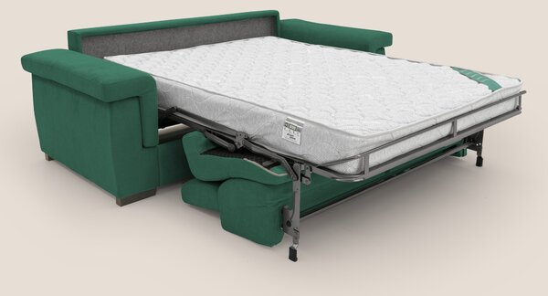Bjorn divano letto sfoderabile con materasso H18 cm e poggiatesta recl