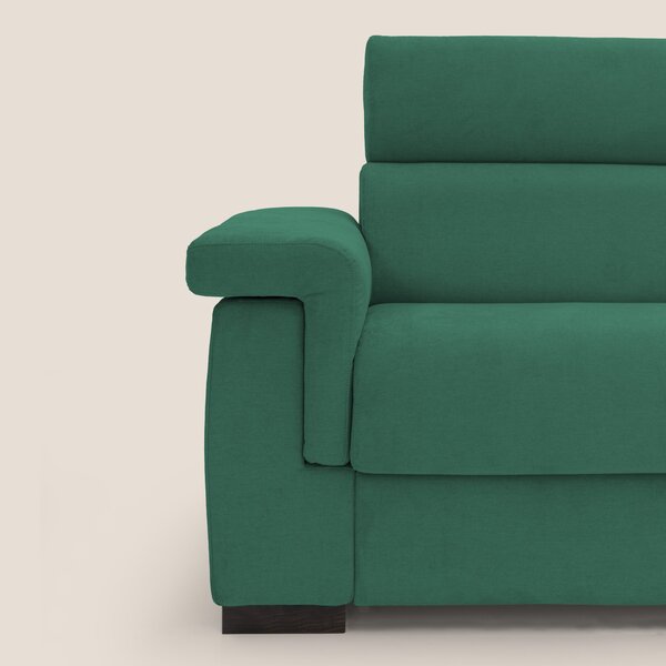 Bjorn divano letto sfoderabile con materasso H18 cm e poggiatesta recl