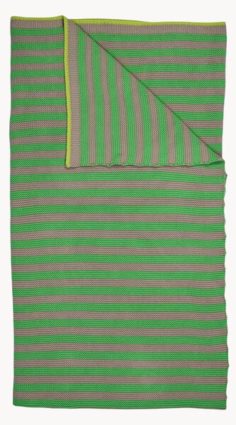 Plaid in cotone Bonsoir Stripe