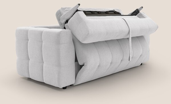 Tender Divano letto matrimoniale dal design innovativo in tessuto bouc