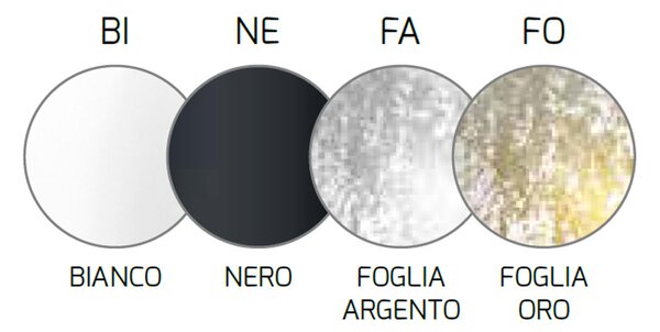 Plafoniera Moderna Tray Metallo Bianco Vetro Foglia Argento 2 Luci E27