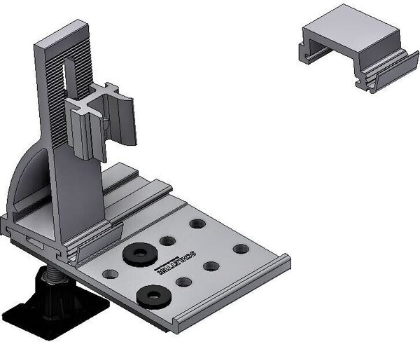 Set di ganci per tetto Schletter Solar 103006-020