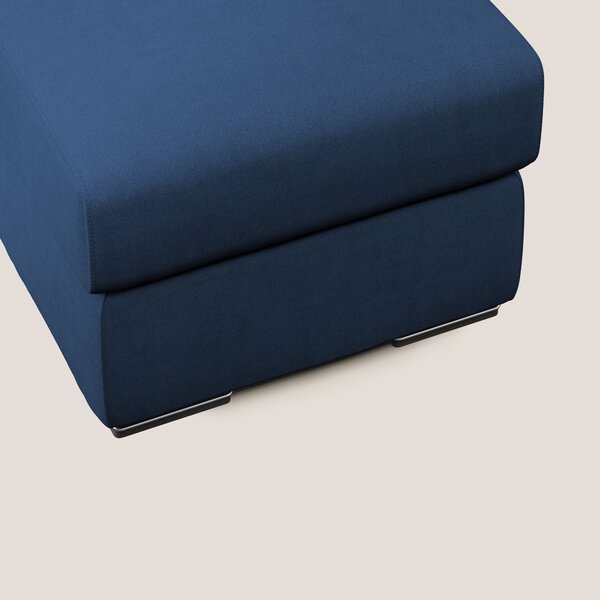 Sun pouf apribile contenitore in tessuto impermeabile T02 blu