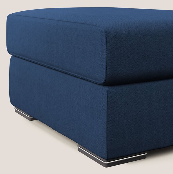 Sun pouf apribile contenitore in tessuto impermeabile T02 blu