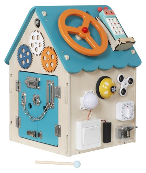 2Kids Toys Tavola attività Casetta turchese