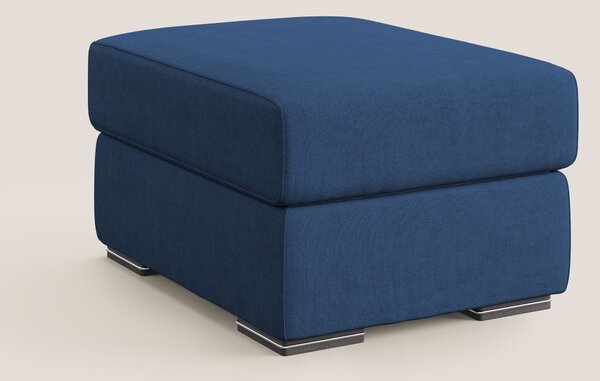 Sun pouf apribile contenitore in tessuto impermeabile T02 blu
