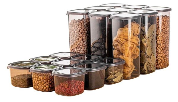 Set di contenitori alimentari 18 pz - Hermia