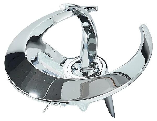 Rubinetto per lavabo, montato a soffitto, cartuccia in Vetroceramica, cromato