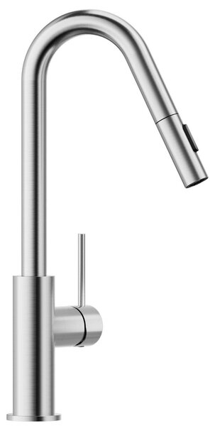 Rubinetto da cucina, doccetta estraibile, orientabile a 360°, cromato, G3/8-a
