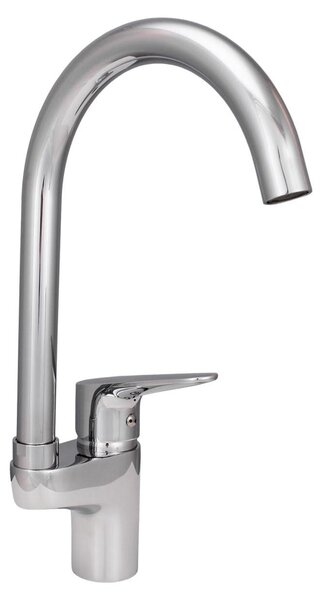 Aquanello Casa Miscelatore da cucina cromato con leva superiore CR-1202-CS