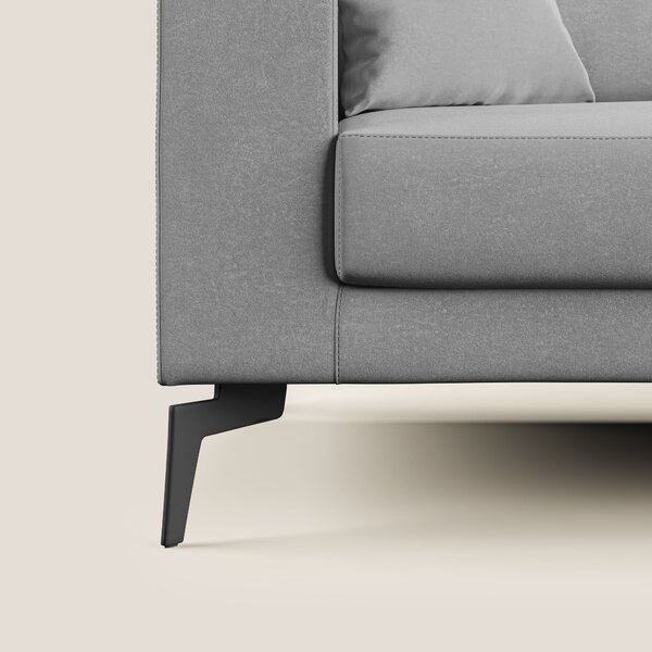 Prestige divano moderno in microfibra smacchiabile T11 grigio