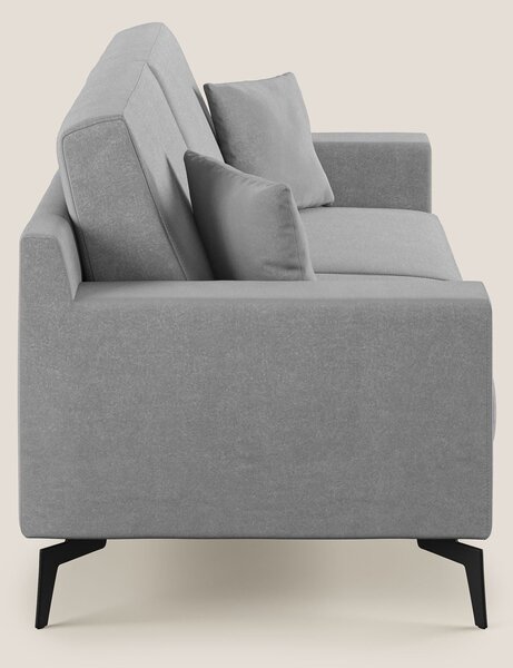 Prestige divano moderno in microfibra smacchiabile T11 grigio