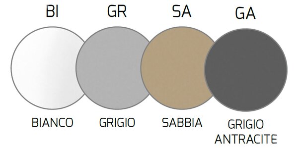 Sospensione Moderna Plate Metallo Grigio 4 Luci Gx53