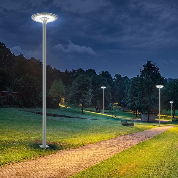 Brilagi - Lampione stradale LED da esterno URBANSPARK LED/120W/230V, grigio, IP65
