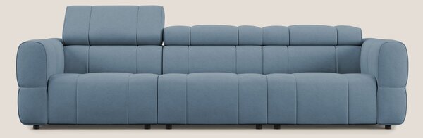 Giotto Divano modulare a 3 sedute con opzione relax elettrico in micro