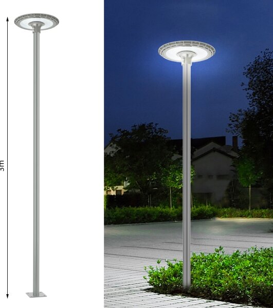 Brilagi - Lampione stradale LED da esterno URBANSPARK LED/120W/230V, grigio, IP65
