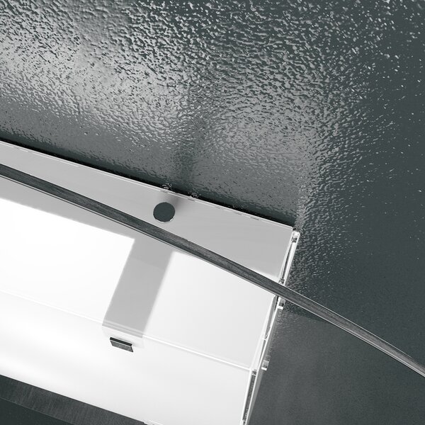 Plafoniera Contemporanea Round Metallo Bianco Vetro 2 Luci E27 D.52Cm