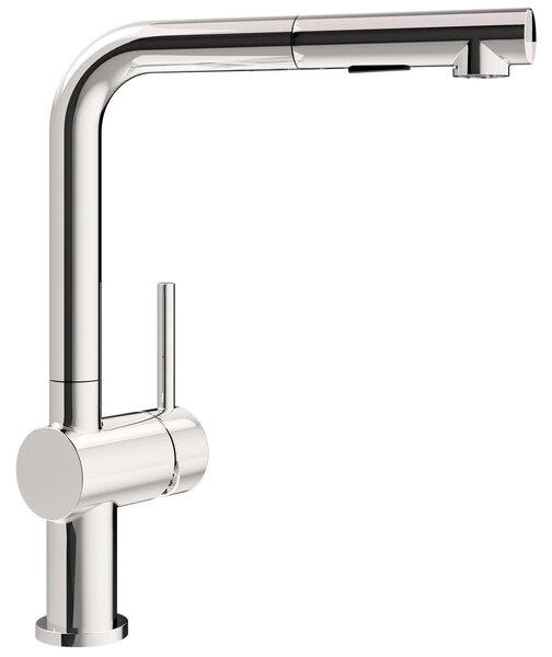Rubinetto da cucina, doccetta estraibile, orientabile a 360°, cromo lucido - Pro, G3/8