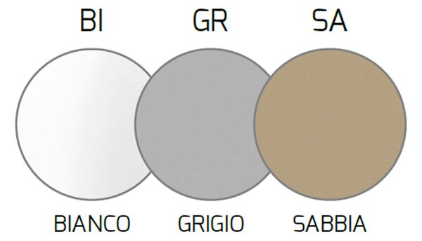 Applique Moderna Carpet Metallo Sabbia 4 Luci 2G11 117Cm