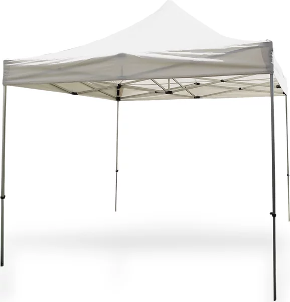 Gazebo in acciaio 3x3 mt con struttura telescopica in acciaio e telo in poliestere con sacca per il trasporto Katrina