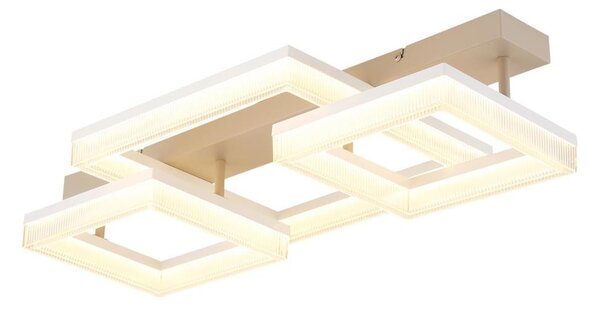Globo 48047D2 - Plafoniera da soffitto ZARA LED/40W/230V 3000K 33x66 cm