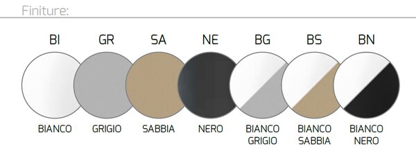 Plafoniera Moderna Rett. 3 Moduli Wally Metallo Bianco Grigio 4 Luci 2G11 102Cm