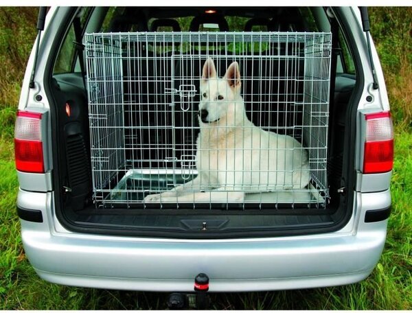TRIXIE Gabbia da trasporto per cani - 116 × 86 × 77 cm