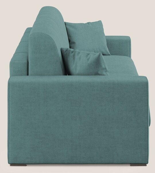 Best Divano letto matrimoniale in tessuto impermeabile T02 petrolio