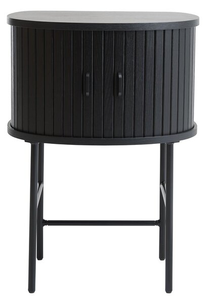 Comodino nero Nola – Unique Furniture