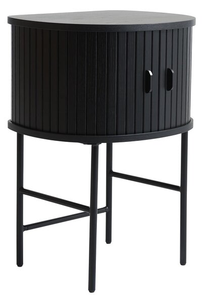 Comodino nero Nola – Unique Furniture