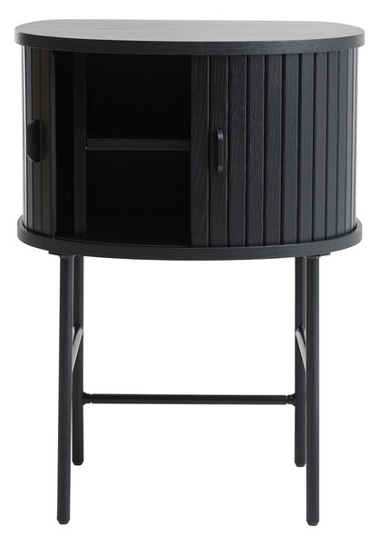 Comodino nero Nola – Unique Furniture