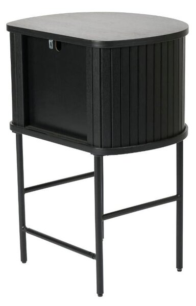 Comodino nero Nola – Unique Furniture