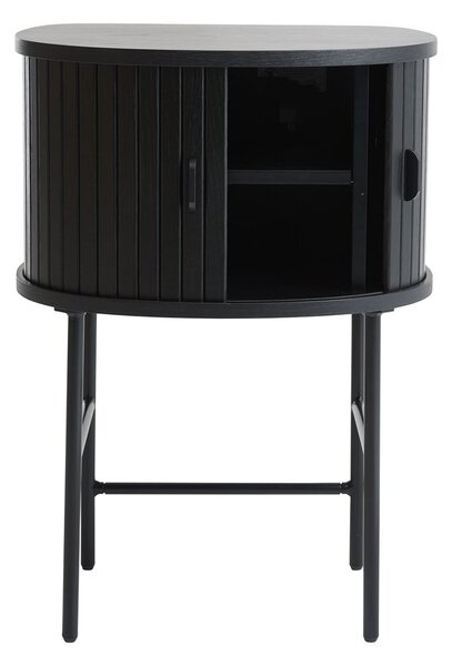 Comodino nero Nola – Unique Furniture